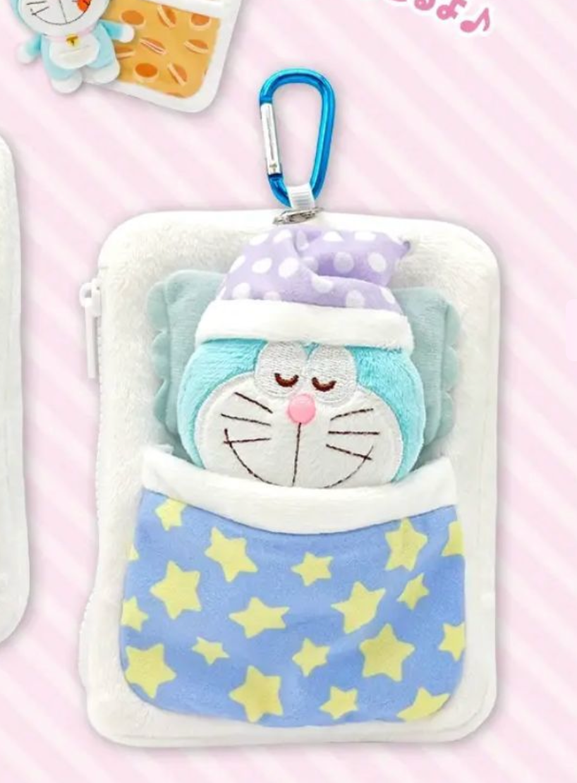 多啦A夢訓教公仔Pouch 藍色