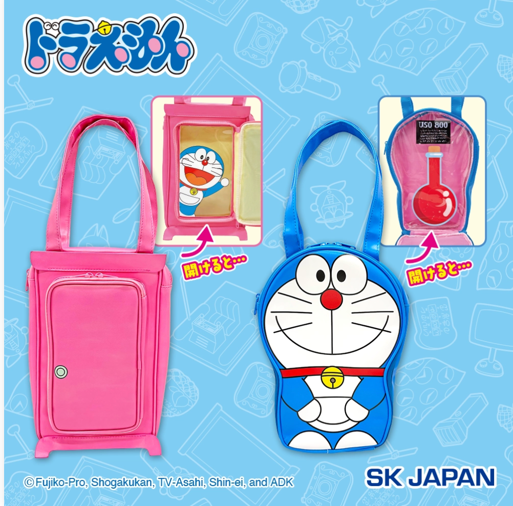 多啦A夢法寶Tote Bag 一套 兩個