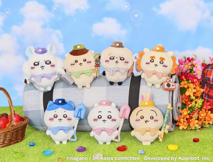 Chiikawa Pocket 野餐公仔掛飾