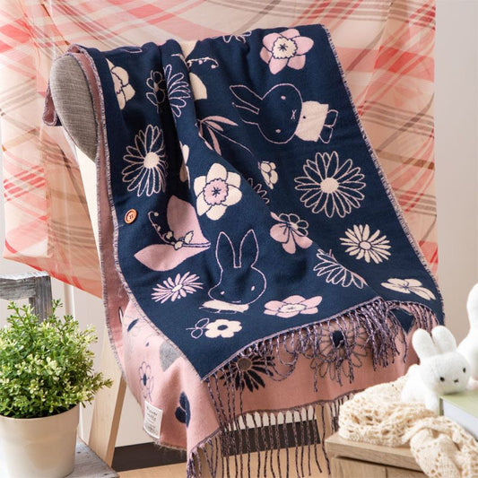 Miffy Flower 披肩/Blanket