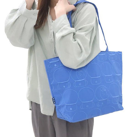 多啦A夢藍色轉身看款Tote Bag