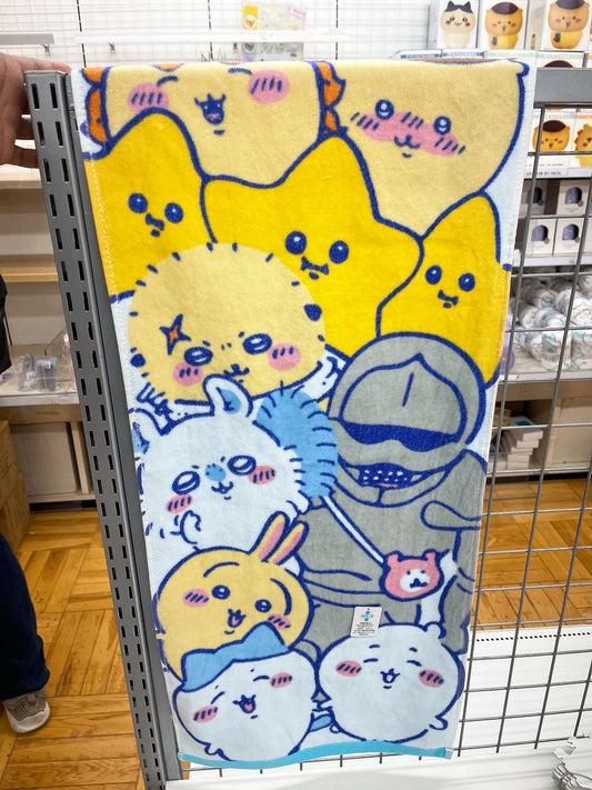 Chiikawa 全角色浴巾