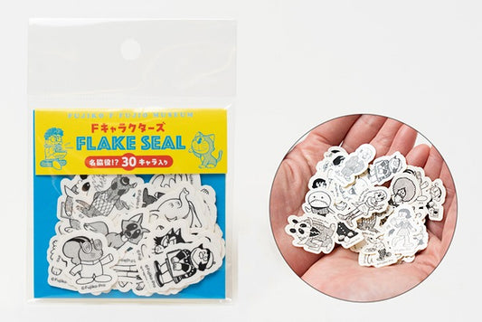 不二雄館 多啦A夢 Flake Seal Sticker