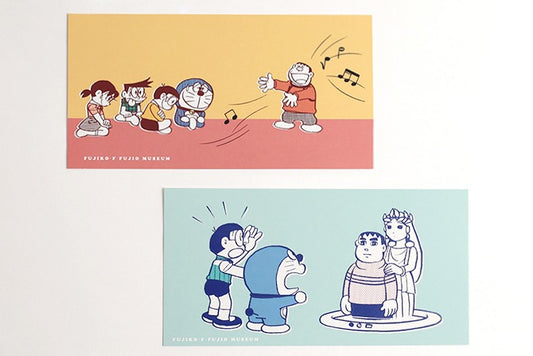 不二雄館 多啦A夢場景PostCard