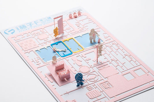 不二雄館 多啦A夢1/100建築模型用添景Set