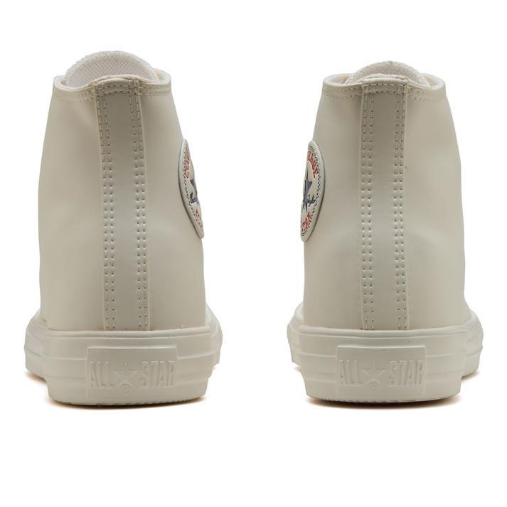 日本限定 Converse All Star Light WR SL HI 超輕量防潑水皮鞋 迷霧白