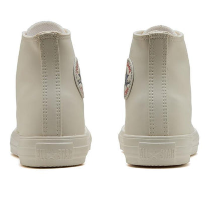 日本限定 Converse All Star Light WR SL HI 超輕量防潑水皮鞋 迷霧白