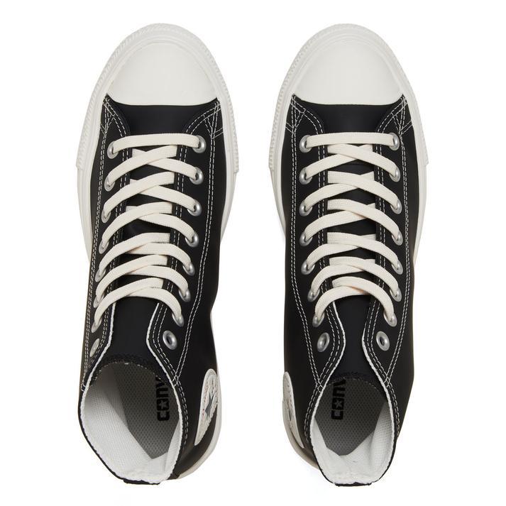 日本限定 Converse All Star Light WR SL HI 超輕量防潑水皮鞋 霧面黑