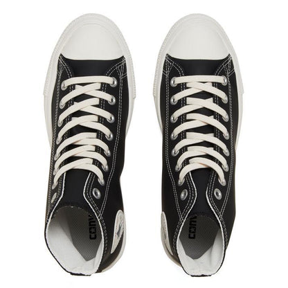 日本限定 Converse All Star Light WR SL HI 超輕量防潑水皮鞋 霧面黑