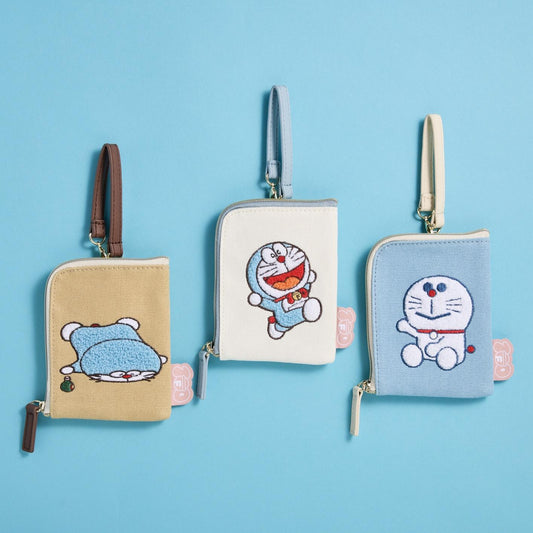 100%多啦A夢&Friends巡迴特展 日本站限定 刺繡護照套
