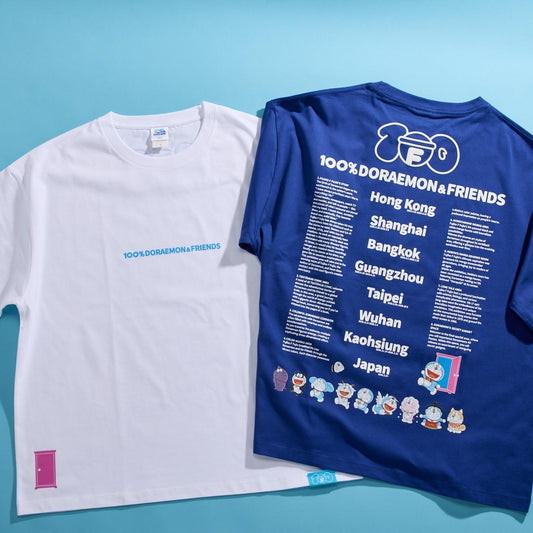 100%多啦A夢&Friends巡迴特展 日本站限定 OversizedT-Shirt