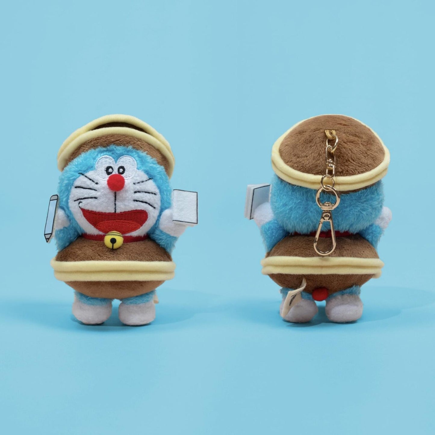 100%多啦A夢&Friends巡迴特展日本站限定 銅鑼燒公仔掛飾(蛋糕香味)