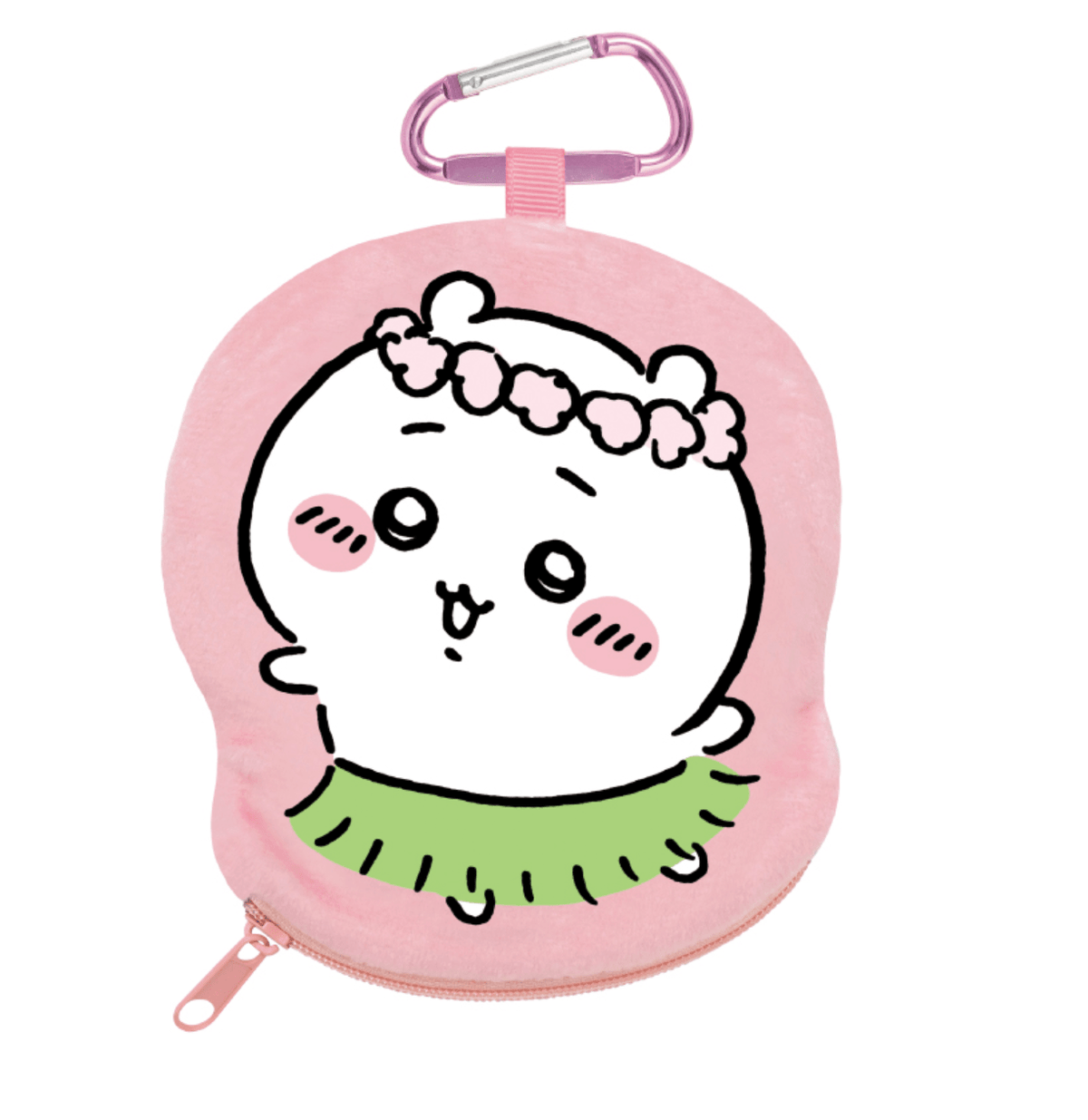 Chiikawa 人魚島的秘密 Die- Cut 連扣 Pouch - Kiiro Japan