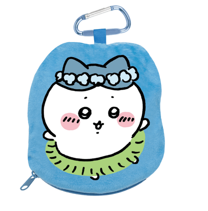 Chiikawa 人魚島的秘密 Die- Cut 連扣 Pouch - Kiiro Japan