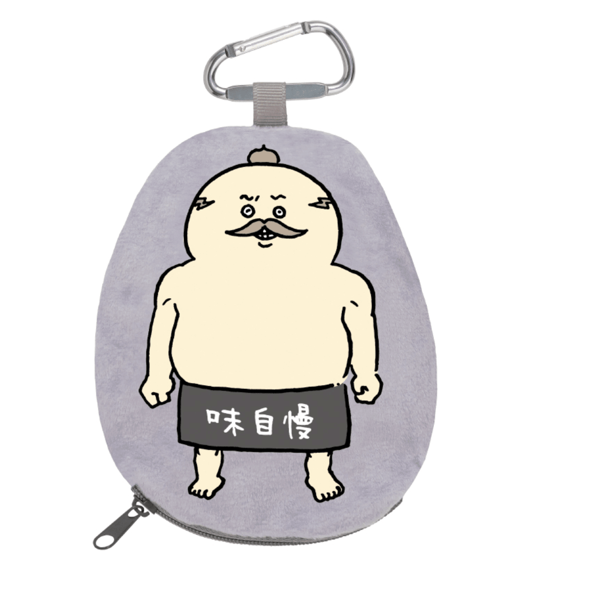 Chiikawa 人魚島的秘密 Die- Cut 連扣 Pouch - Kiiro Japan