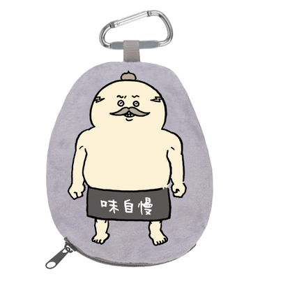 Chiikawa 人魚島的秘密 Die- Cut 連扣 Pouch - Kiiro Japan