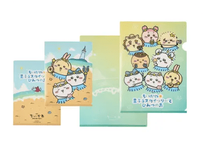 Chiikawa SkyTree 限定 Letter + File Set - Kiiro Japan