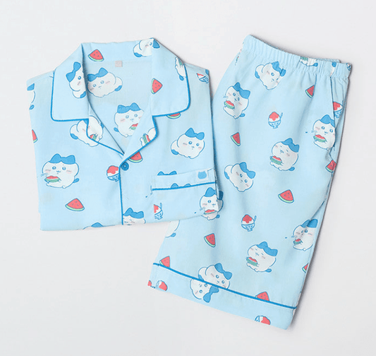 Chiikawa x Spao 成人短袖睡衣套裝 (2026年夏季系列) - Kiiro Japan