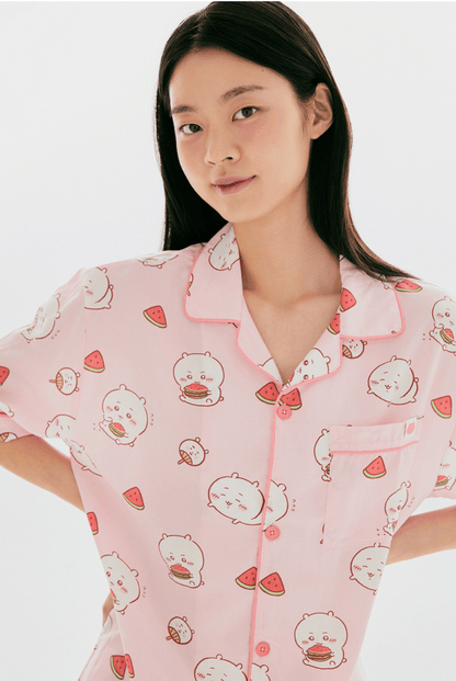 Chiikawa x Spao 成人短袖睡衣套裝 (2026年夏季系列) - Kiiro Japan