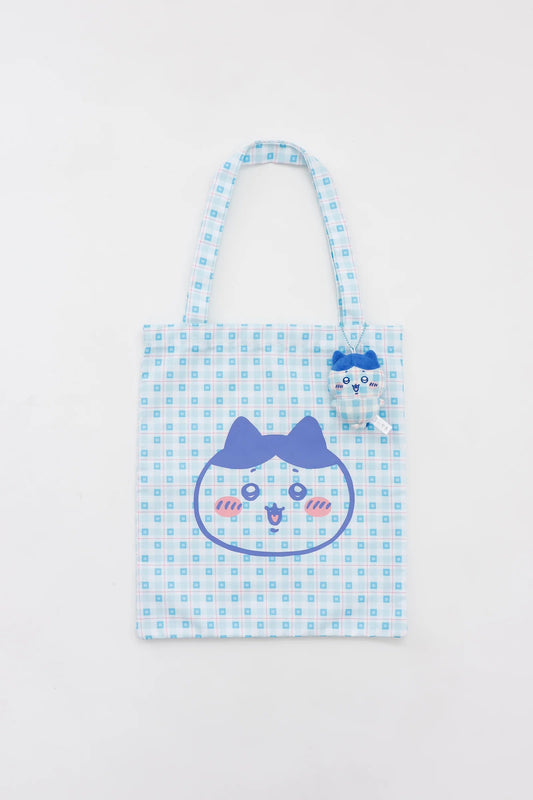 TalkingHead x Chiikawa 格子Tote Bag 小八