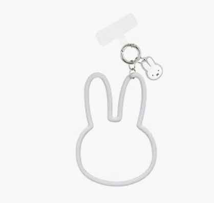 Miffy白色手機環 - Kiiro Japan
