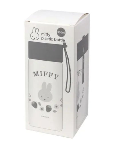Miffy 500ml 莓果花朵透明水樽 - Kiiro Japan