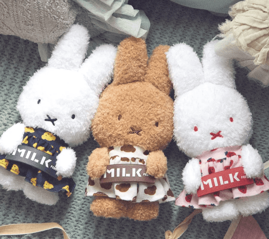 Miffy x MILKFED. 毛茸茸Pouch 公仔掛飾 - Kiiro Japan