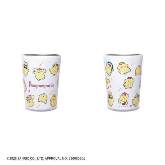 (1月預訂)Pompompurin 布甸狗 30周年紀念 7-11 限定 不鏽鋼保溫杯 380ml