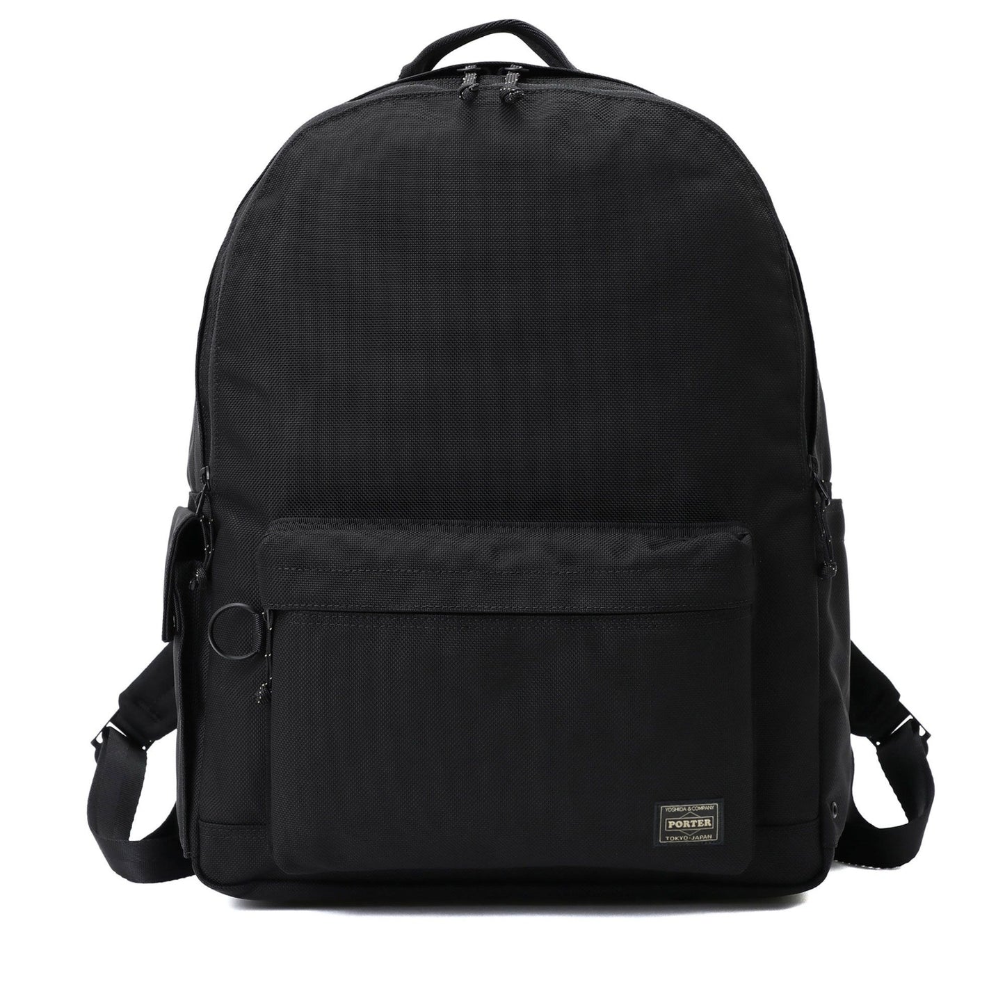 PORTER MILE SHOULDER BAG 黑色斜背包 日本限定 YOSHIDA 吉田包 正面圖