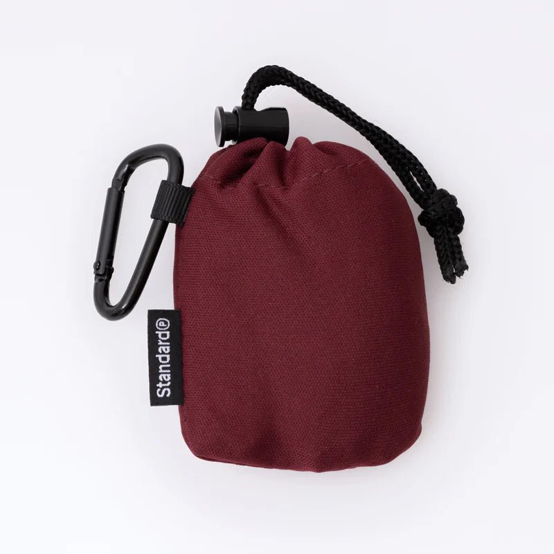 Standard Product 短Logo 環保袋 紅色 - Kiiro Japan