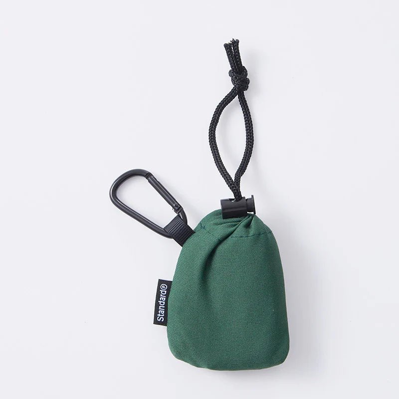 Standard Product 短Logo 環保袋 深綠色 - Kiiro Japan
