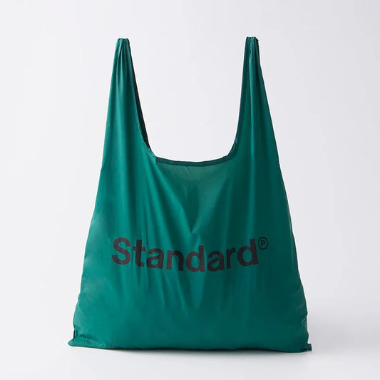 Standard Product 短Logo 環保袋 深綠色 - Kiiro Japan