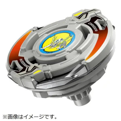 日本版 爆旋陀螺 Takara Tomy Beyblade X BX - 00 Driger Slash 4 - 80P 烈焰白虎 - Kiiro Japan