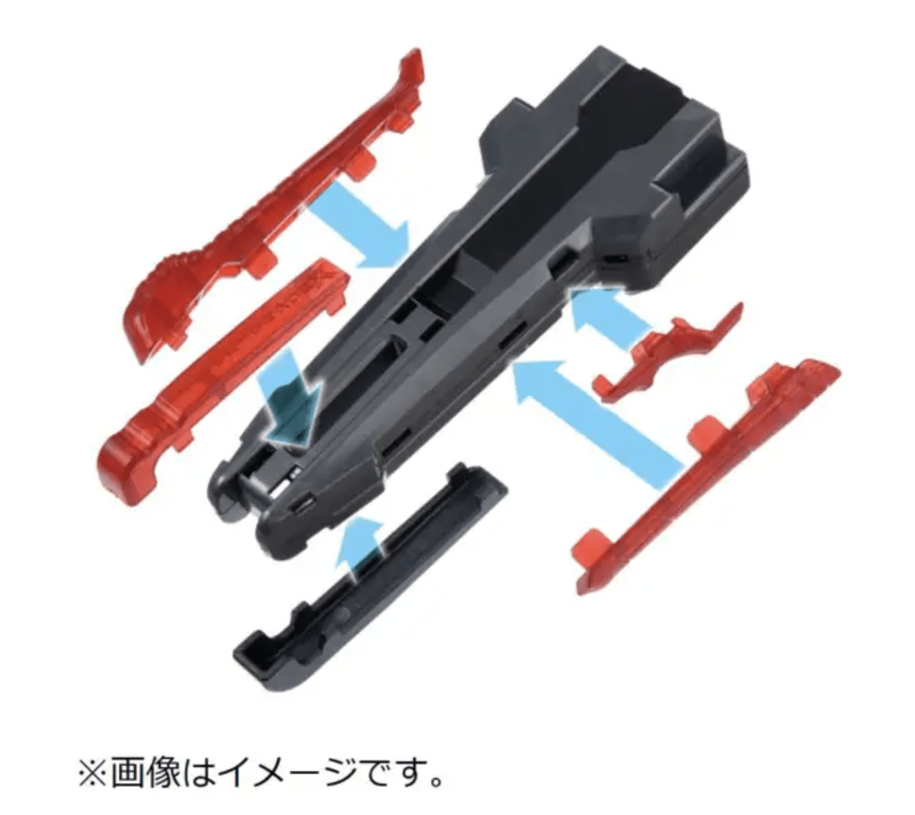 日本版 爆旋陀螺 Takara Tomy Beyblade X BX - 41 Rubber Custom Grip Gunmetal Ver. 橡膠自定義握把 (槍色版) - Kiiro Japan