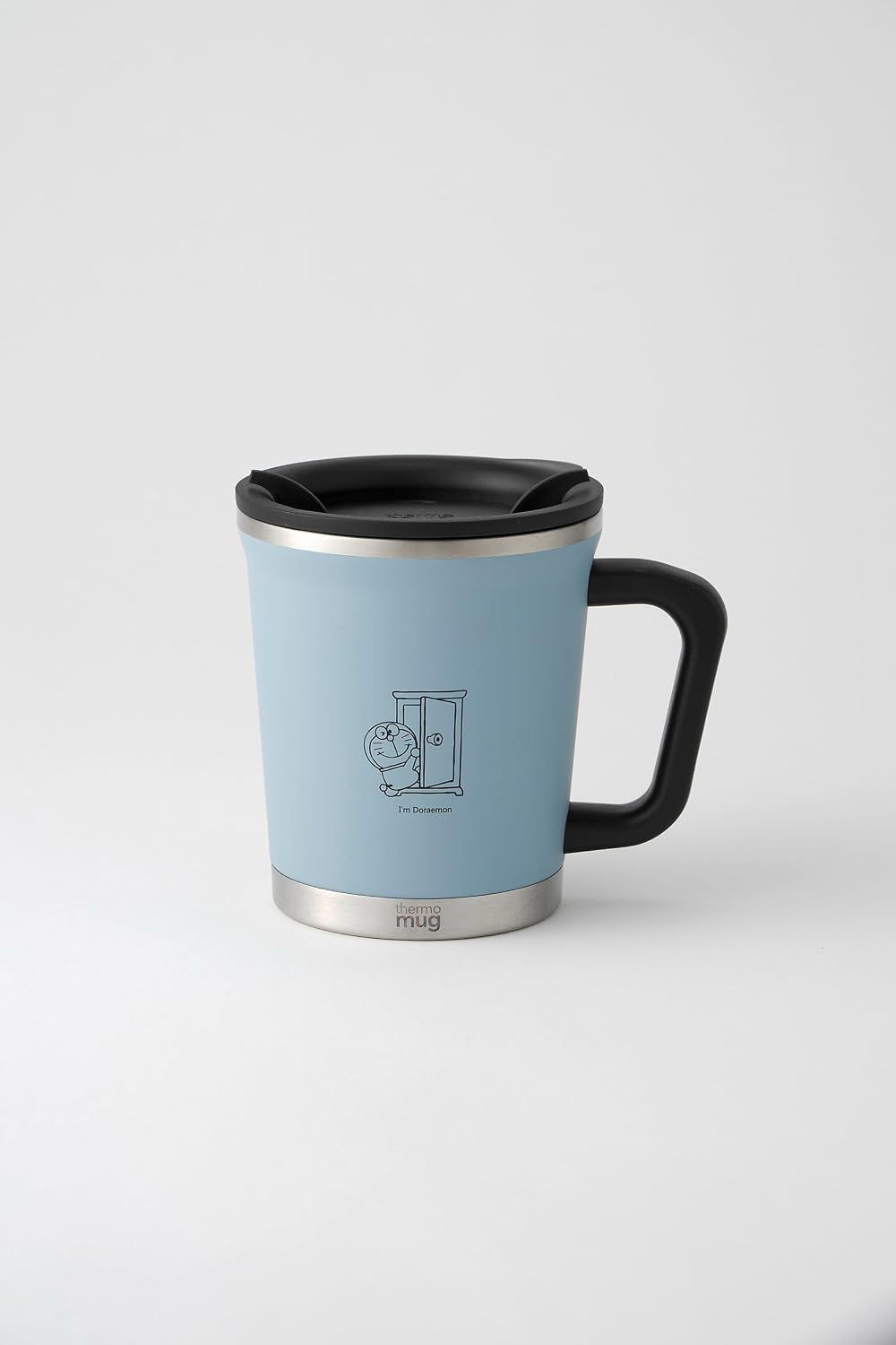 多啦A夢 x Thermo Mug 淺藍色附蓋不鏽鋼保溫杯 300ml
