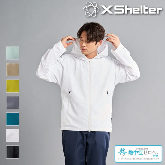 日本 Workman Xshelter 16合1極極輕抗熱防黏 α 連帽外套 - Kiiro Japan