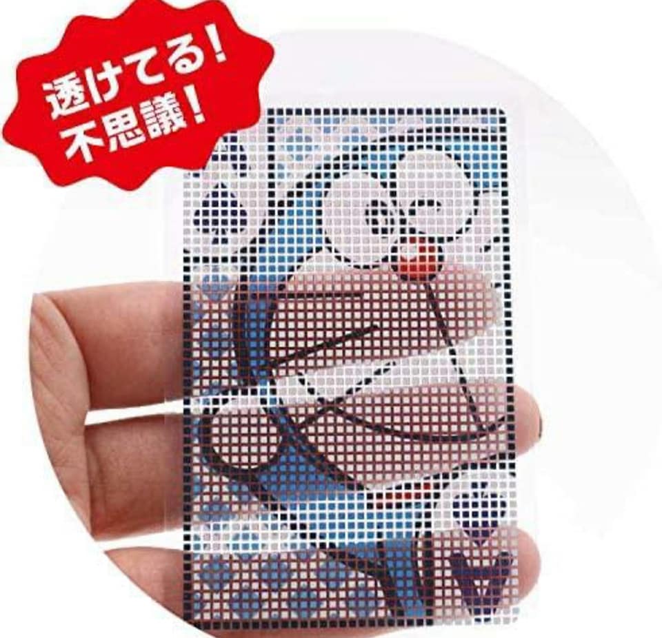 Ensky 多啦A夢透明啤牌