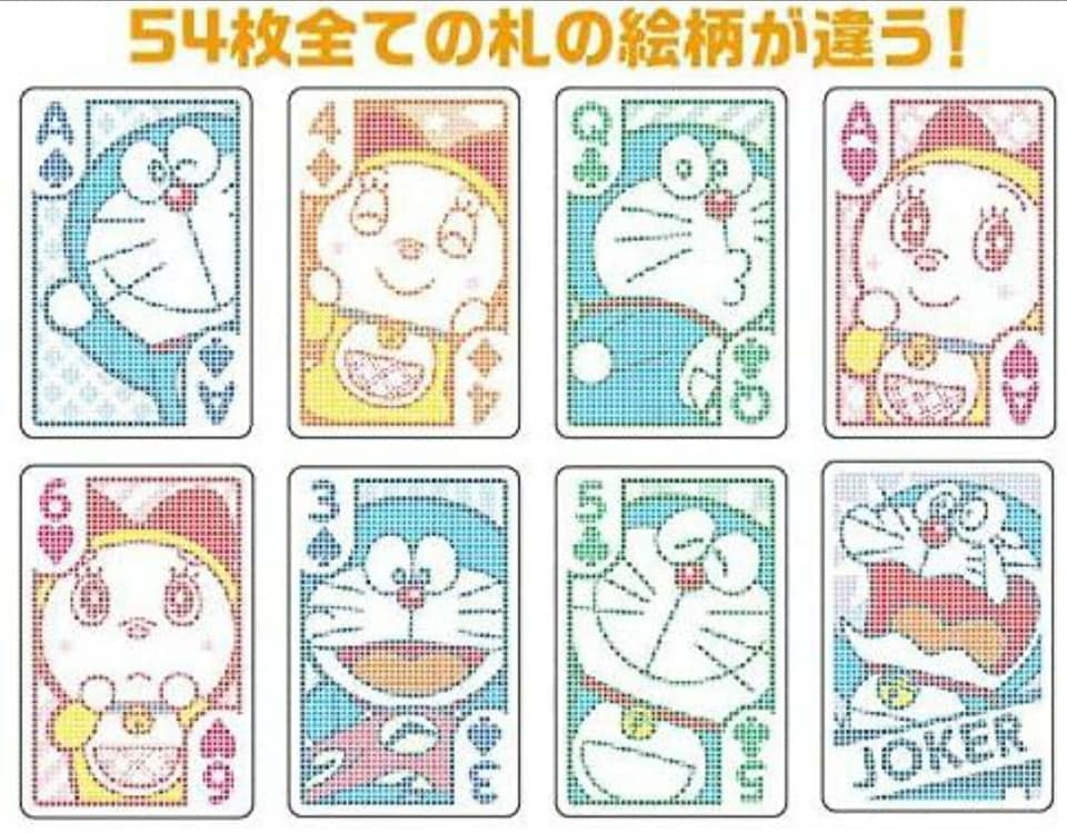 Ensky 多啦A夢透明啤牌