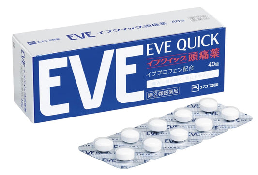日本銀盒EVE Quick 止痛藥