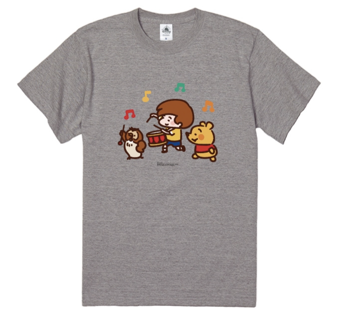 【D-Made】Kanahei 合作系列 維尼與朋友 T-shirt