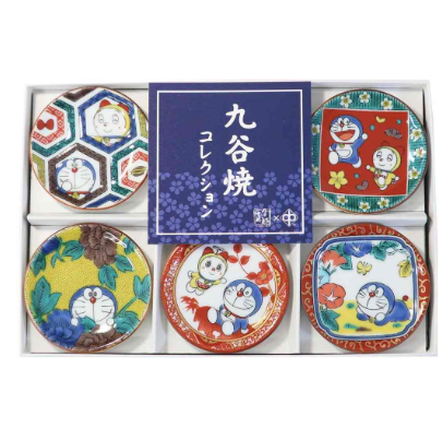 多啦A夢九谷燒豆皿Set