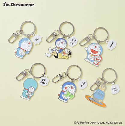 Flowering i'm Doraemon 鎖匙扣