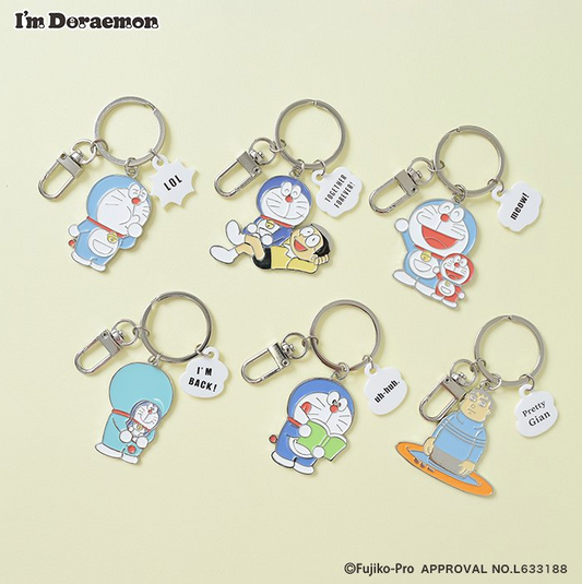Flowering i'm Doraemon 鎖匙扣