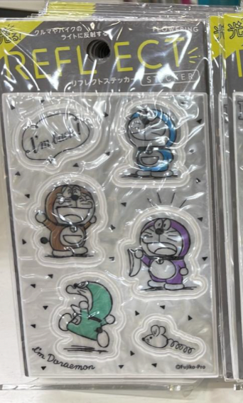 Doraemon Reflection Sticker