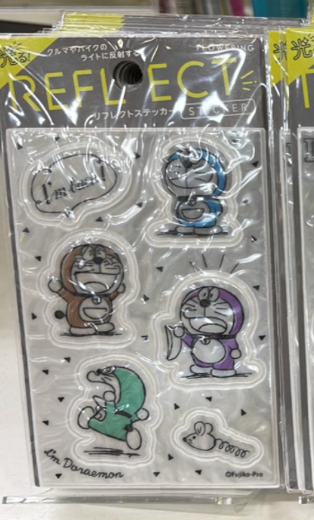 Doraemon Reflection Sticker