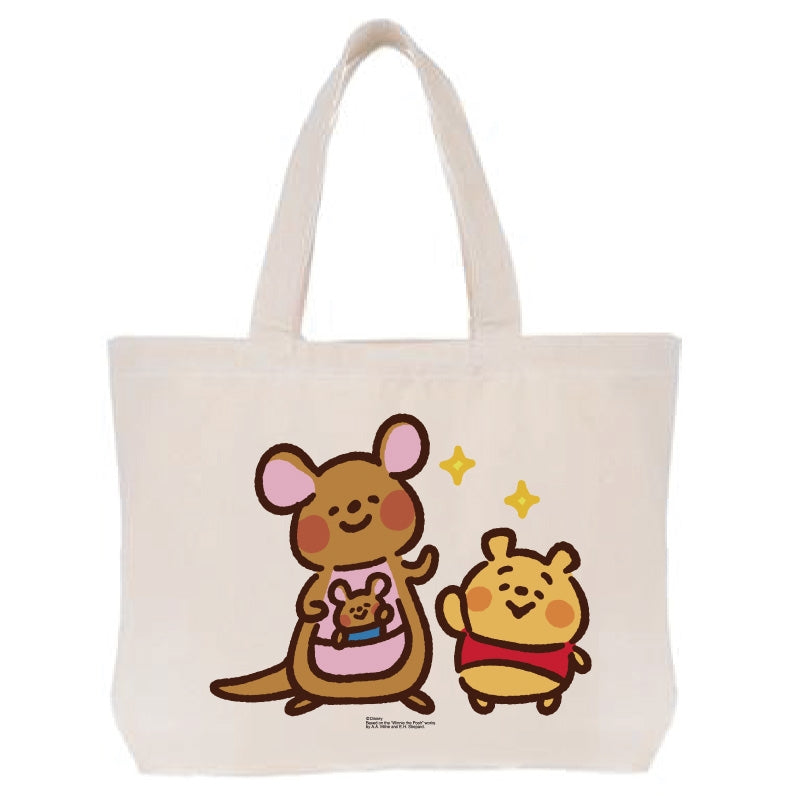 【D-Made】Kanahei 合作系列 維尼與Kanga & Roo Tote Bag