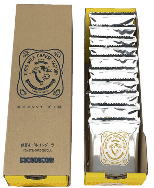 Tokyo Milk Factory Honey & Gorgonzola  蜂蜜芝士夾心餅 10枚入