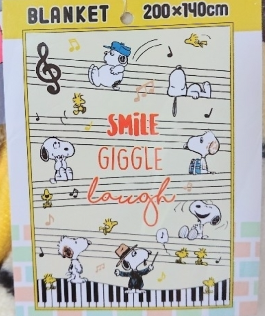 法蘭絨 Snoopy毛毯