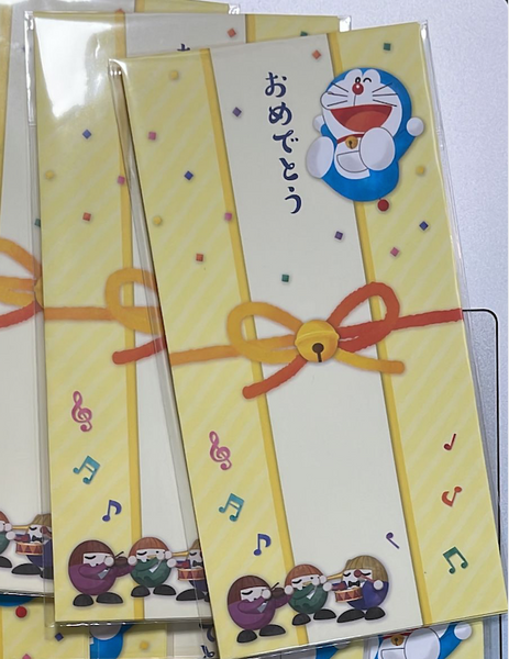 多啦A夢 黃色利是封 3枚入