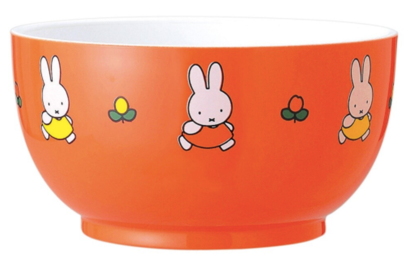 Miffy 橙色小碗 (日本製)